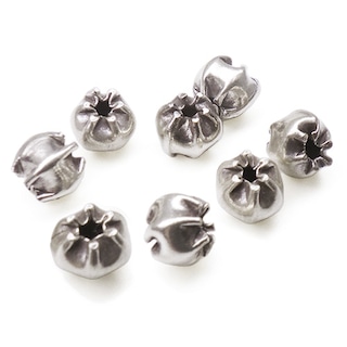 銀製 / カレンシルバービーズ / 外径6mm / 内径1mm [silver]