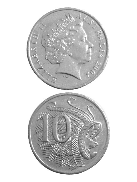 コイン / オーストラリア / 10セント (女王後期) / 23mm