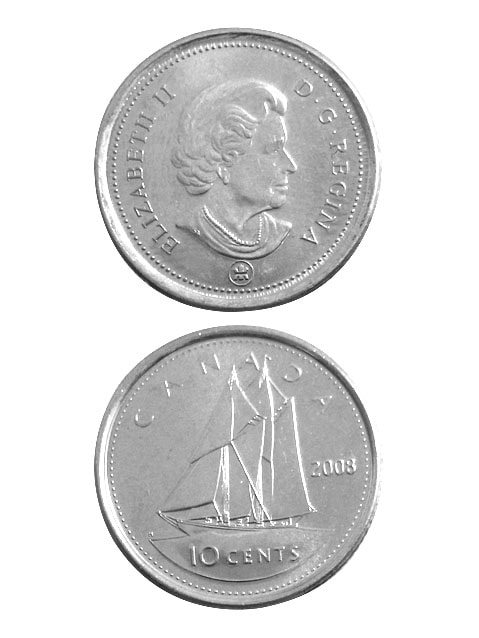 コイン / カナダ / エリザベス女王後期 / 10セント / 18mm [39%OFF]