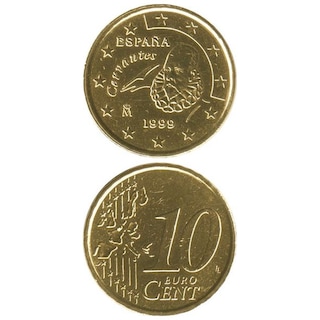 コイン / スペイン / ユーロ / 10セント / 20mm [39%OFF]
