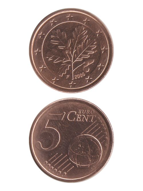 コイン / ドイツ / ユーロ / 5セント / 21mm [39%OFF]