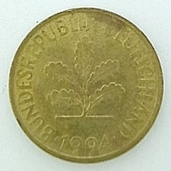 コイン / ドイツ / 10ペニッヒ / 21mm [39%OFF]