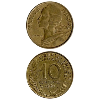 コイン / フランス / 10サンチーム / 20mm [39%OFF]