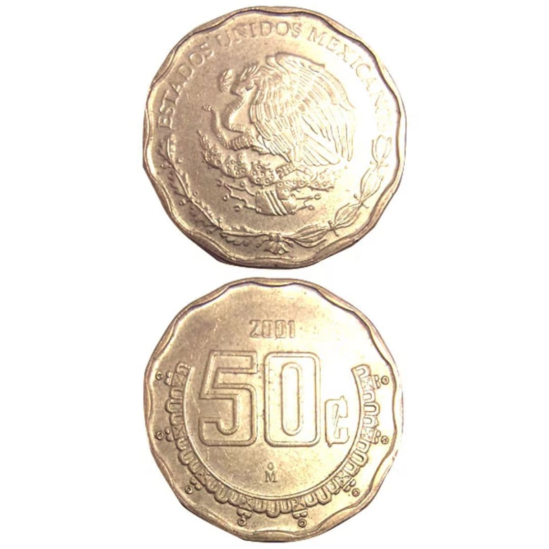 コイン / メキシコ / 50セント / 21mm [30%OFF]