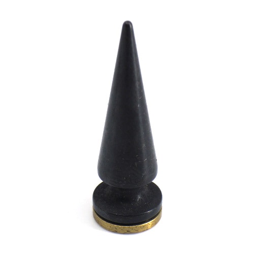 真鍮製 / ロンドン鋲 / L / ネジ式 / 直径10mm / 高さ28.5mm (ブラックメッキ) [30%OFF]