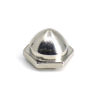 真鍮製 / 新ロンドン鋲 / L / ネジ式 / 直径14mm×16mm / 高さ9.5mm (ニッケルメッキ) [30%OFF]