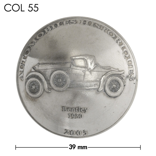 コンチョ / コンゴ / 10フラン / ベントレー / 銀色 / 39mm [30%OFF]