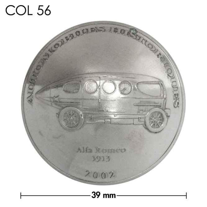 コンチョ / コンゴ / 10フラン / アルファロメオ / 銀色 / 39mm [30%OFF]