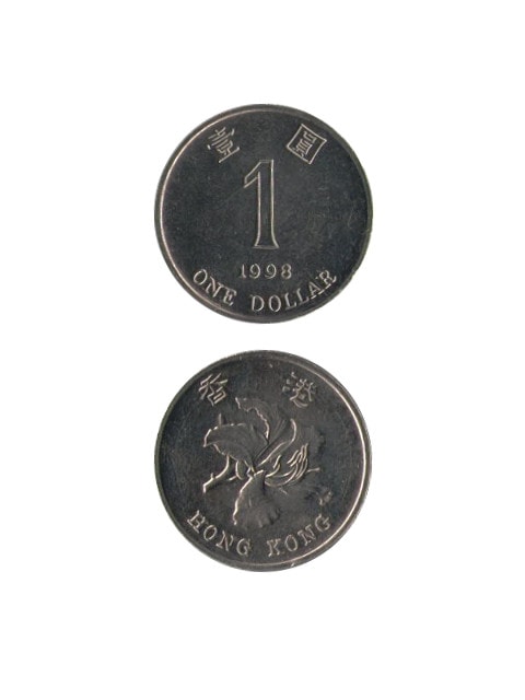 コイン / 香港 / 1ドル / 花 / XF (極美) [30%OFF]