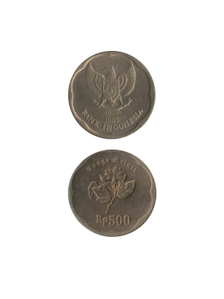 コイン / インドネシア / 500ルピア / 国章ワシ小 / UNC (未使用) / 23mm [30%OFF]