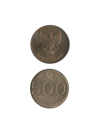 コイン / インドネシア / 500ルピア / 国章ワシ / UNC (未使用) / 23mm [30%OFF]