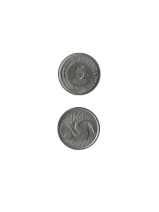 コイン / シンガポール / 5セント / 水鳥 / UNC (未使用) [30%OFF]