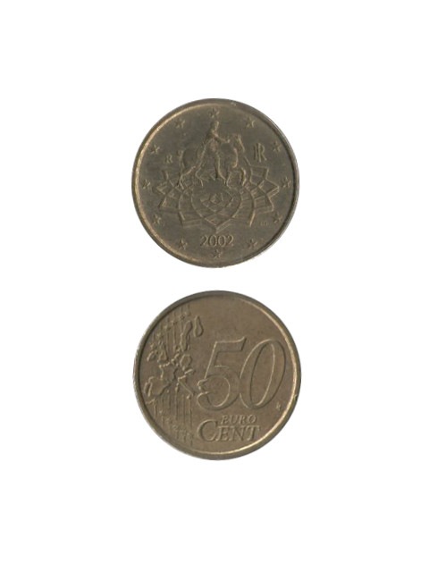 コイン / イタリア / 50セント / 50セント旧版 / XF (極美) [30%OFF]