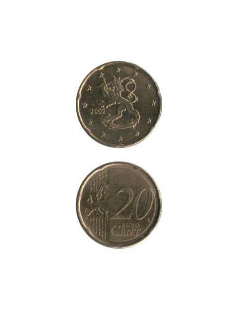 コイン / フィンランド / 20セント / 20セント旧版 / XF (極美) / 22mm [30%OFF]