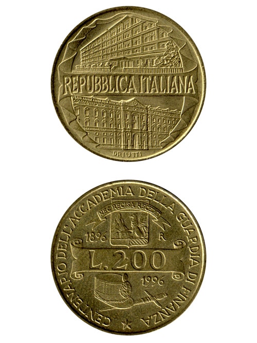 コイン / イタリア / 200リラ / 23.5mm