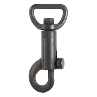 鉄砲ナスカンS / 内径15mm (ブラックメッキ) [39%OFF]