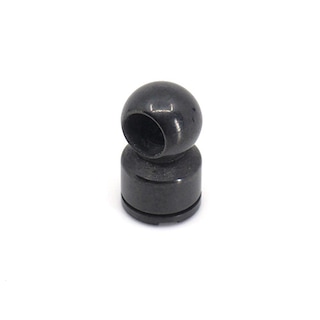 真鍮製 / トチカン / ネジ式 / 穴径3.5mm / 高さ10.5mm (ブラックメッキ) [30%OFF]