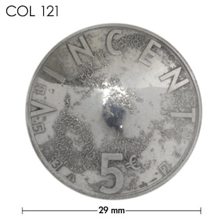 銀貨 / コンチョ / オランダ / 5ユーロ / ヴィンセント・ヴァン・ゴッホ / 銀色 / 29mm