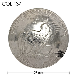 銀貨 / コンチョ / アメリカ / 1ドル / アイゼンハワー・ダラー / イーグル / 銀色 / 37mm [10%OFF]