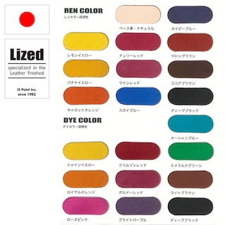 【サンプル帳】染料＆顔料80色以上の塗料色見本 [Lized]
