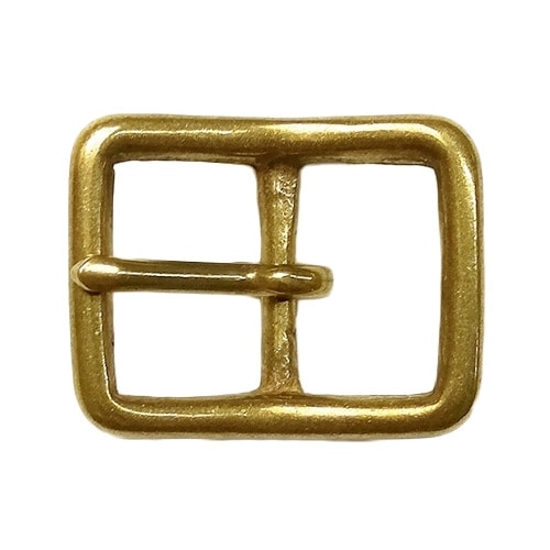 真鍮製 / バックル110 / ベルト幅20mm (真鍮)