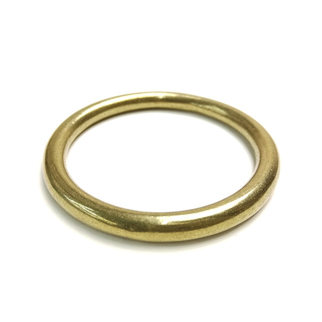 真鍮製 / 鋳物 / 丸カン / (全10サイズ)