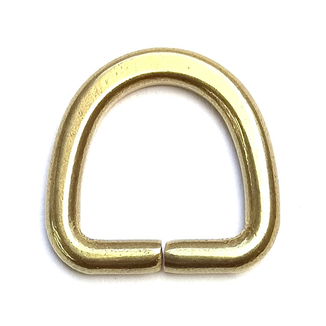 真鍮製 / 背高半月押し (全3サイズ)