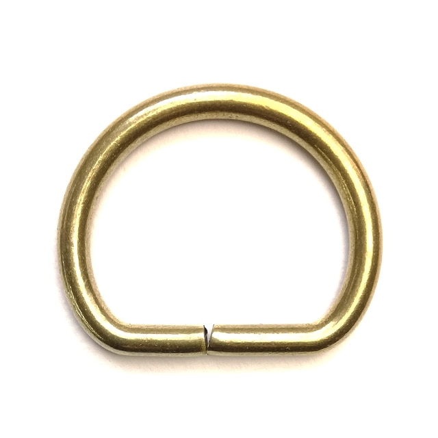 真鍮製 / 並半月 / 線モノ / 丸型 (全5サイズ)