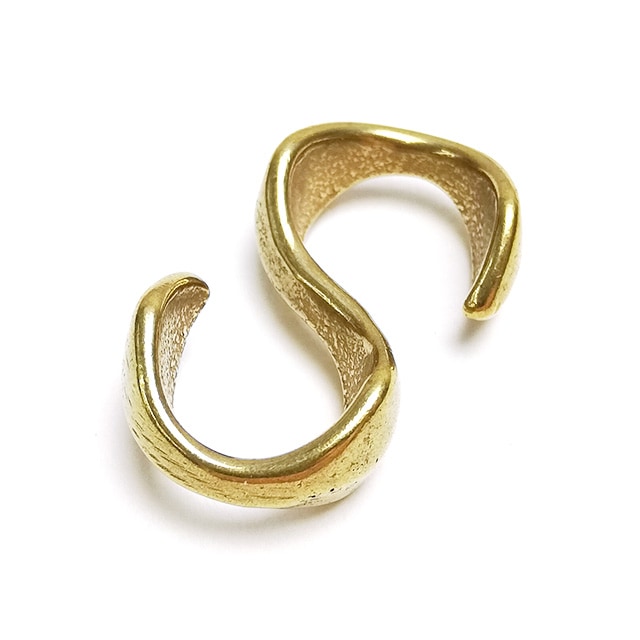 真鍮製 / Sカン / ダイヤタイプ (全2種類)