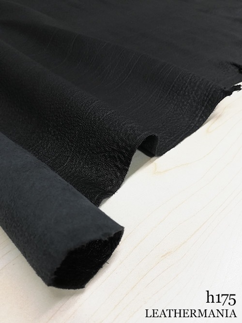 【丸革】羊革 / シュリンク / 0.8mm (ブラック)