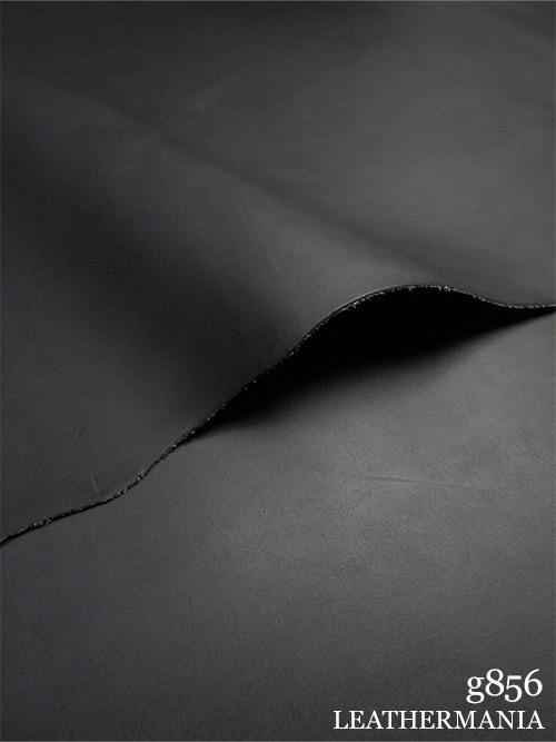 【半裁】牛クロム革 / スムース / 1.7mm (ブラック)