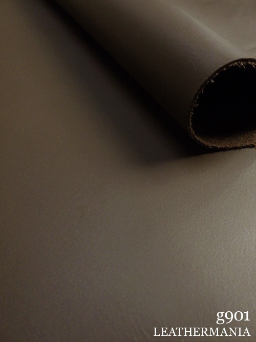 【半裁ハーフ】牛クロム革 / スムース / 1.2mm (チョコ)