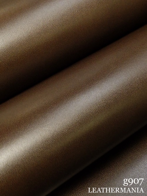 【半裁】牛クロム革 / スムース / 1.4mm (チョコ)