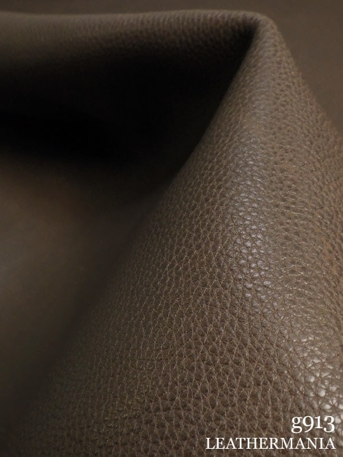 【半裁ハーフ】牛クロム革 / シュリンク / 1.8mm (チョコ)