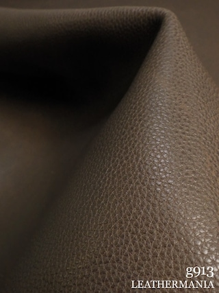 【半裁ハーフ】牛革クロム鞣し / シュリンク / 1.8mm (チョコ)