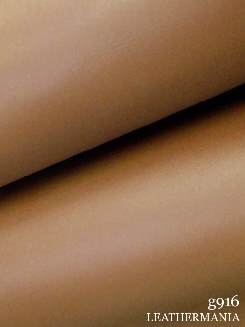 【半裁ハーフ】牛クロム革 / マット / 1.4mm (ブラウン)