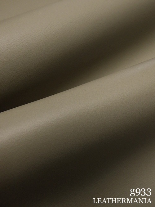 【半裁ハーフ】牛クロム革 / スムース / 1.3mm (グレージュ)