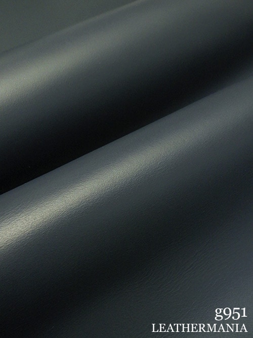 【半裁ハーフ】牛クロム革 / スムース / 1.3mm (ネイビー)