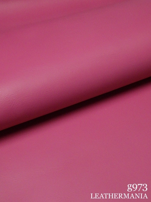 【半裁ハーフ】牛クロム革 / スムース / 1.3mm (ディープピンク)