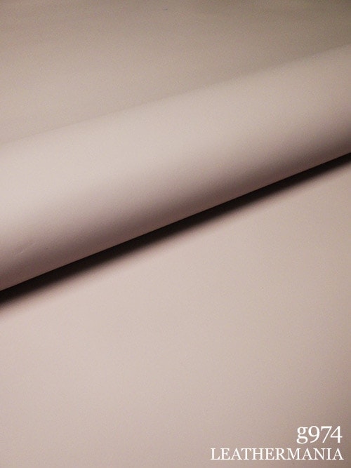 【半裁ハーフ】牛クロム革 / スムース / 1.3mm (パステルピンク)