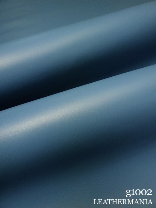 【半裁】牛クロム革 / スムース / 1.5mm (ライトブルー)