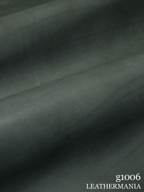 【半裁】牛クロム革 / 素上げ調 / 1.7mm (ブルーグレー)