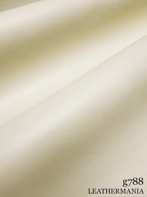 【半裁】牛クロム革 / スムース / 1.8mm (アイボリー)