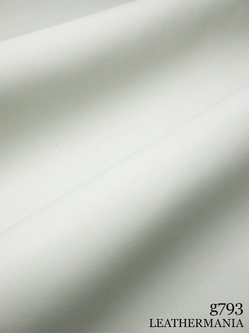 【半裁】牛クロム革 / スムース / 1.7mm (ホワイト)