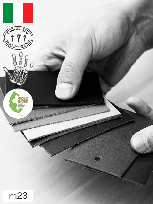 【名刺サイズ】牛タンニン革 / Conceria 800 / ブルガノ (全7色)