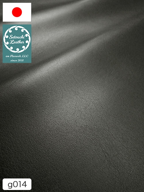 【半裁】牛革 / 瀬戸内レザー / スムース / 0.6mm (ブラック) [50%OFF]