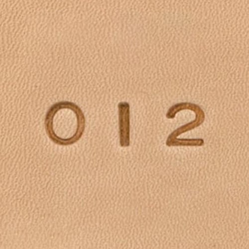 ブロック数字（0-9）刻印10点セット [20%OFF]