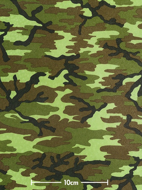 レザークラフト皮革の【切り革】豚革 / スエード / 迷彩柄 (ライト