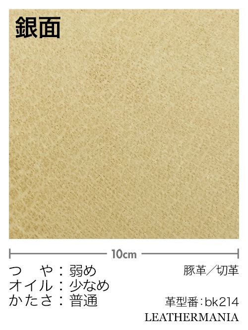 ピッグスエード【各サイズ】プリント(幾何学模様)/ベージュ