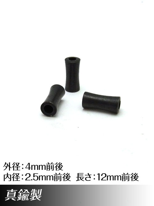 真鍮製ビーズ/ブラックメッキ/4mm [20%OFF]